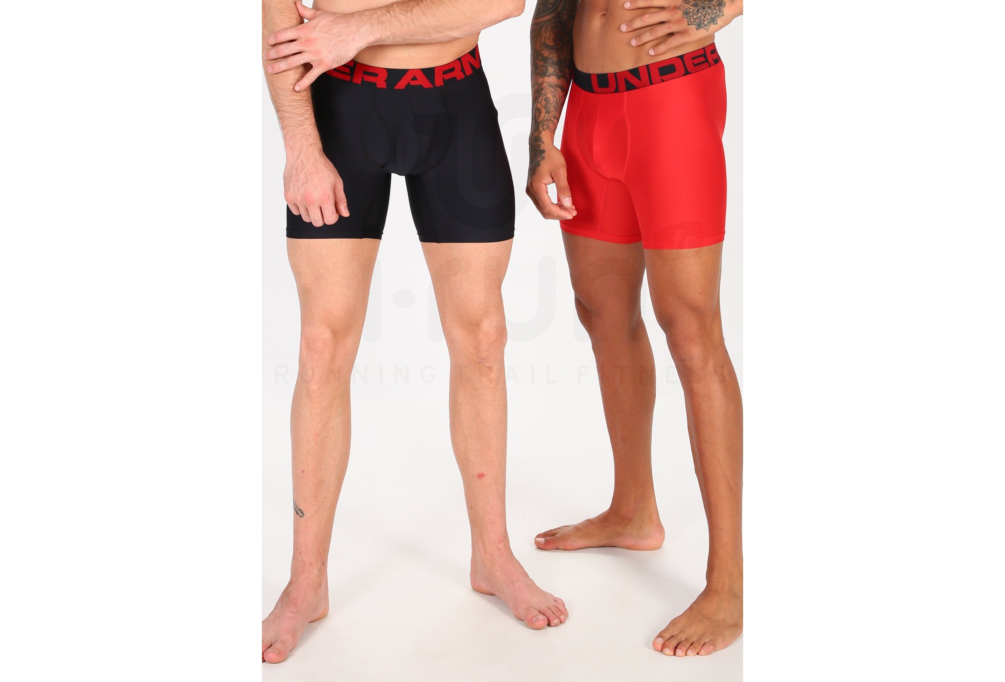 Under Armour Pack 2 B�xers Tech 6 inch Boxerjock