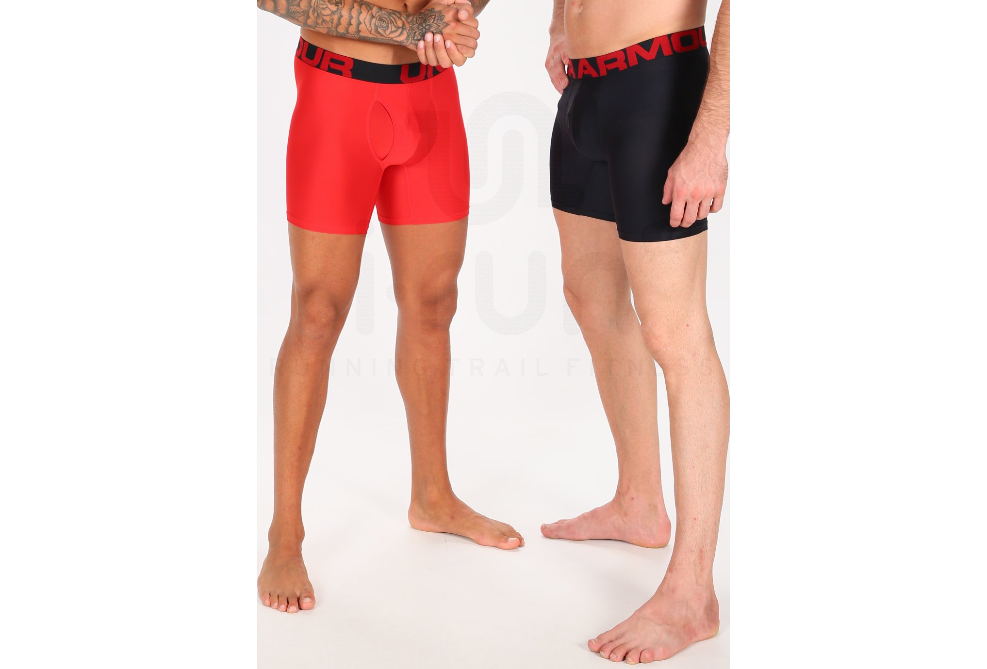 Under Armour Pack 2 B�xers Tech 6 inch Boxerjock