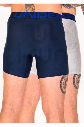 Under Armour Lot 2 Boxers Tech Boxerjock M 