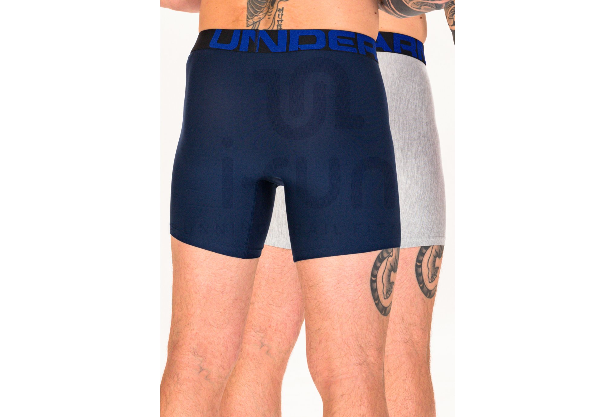 Under Armour Lot 2 Boxers Tech Boxerjock M