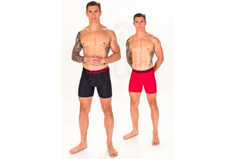 Under Armour Lot 2 Boxers Tech Boxerjock M