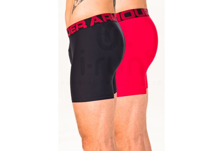 Under Armour Lot 2 Boxers Tech Boxerjock M