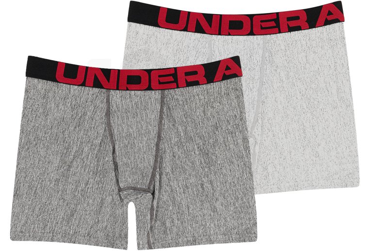 Under Armour Lot 2 Boxers Tech Boxerjock M