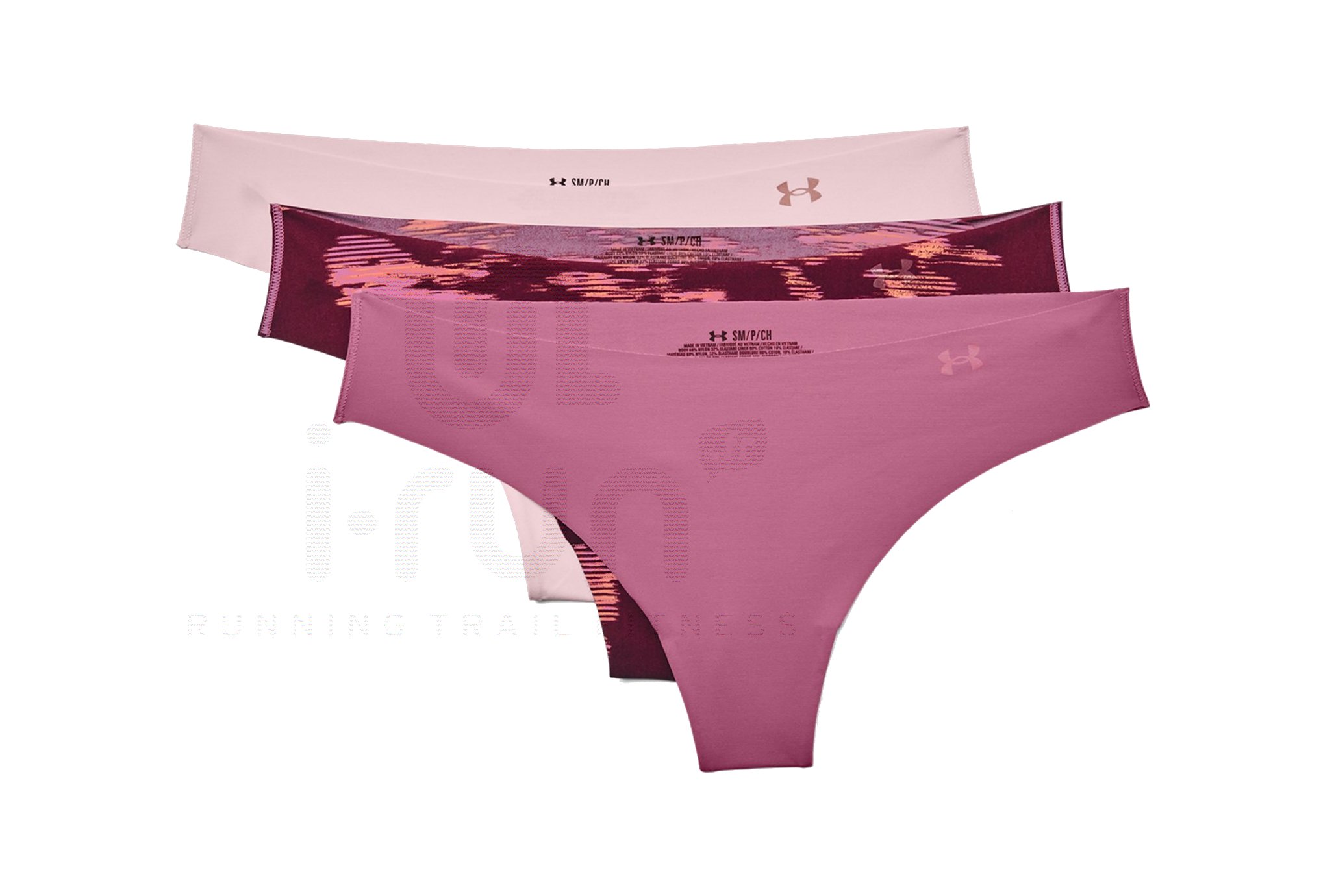 Under Armour pack de tangas Pure Stretch