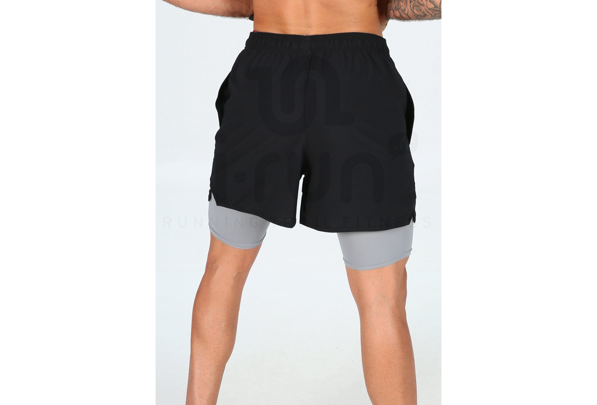 Under Armour Pantal�n corto Qualifier 2 en 1