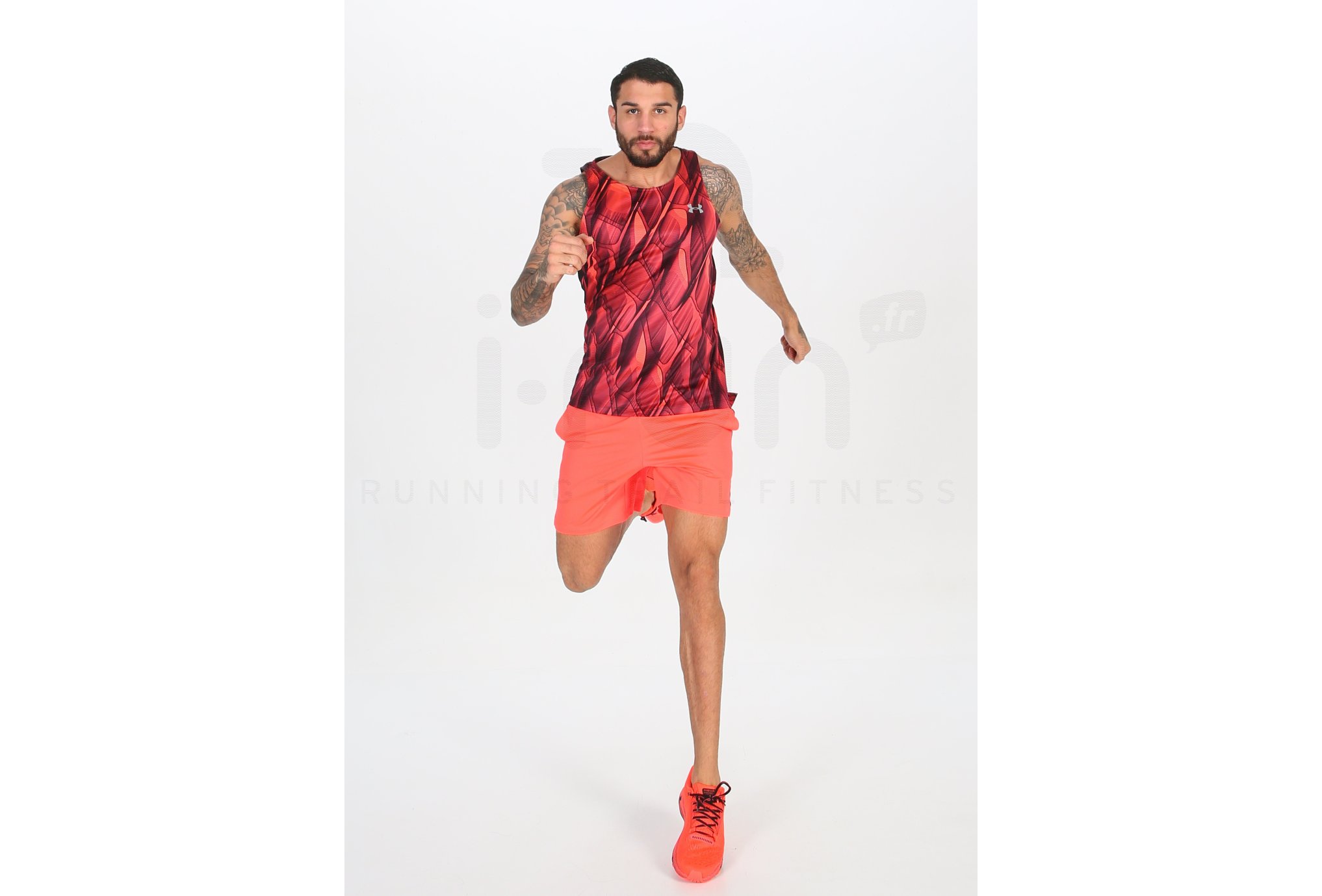 Under Armour camiseta de tirantes Qualifier Iso-Chill