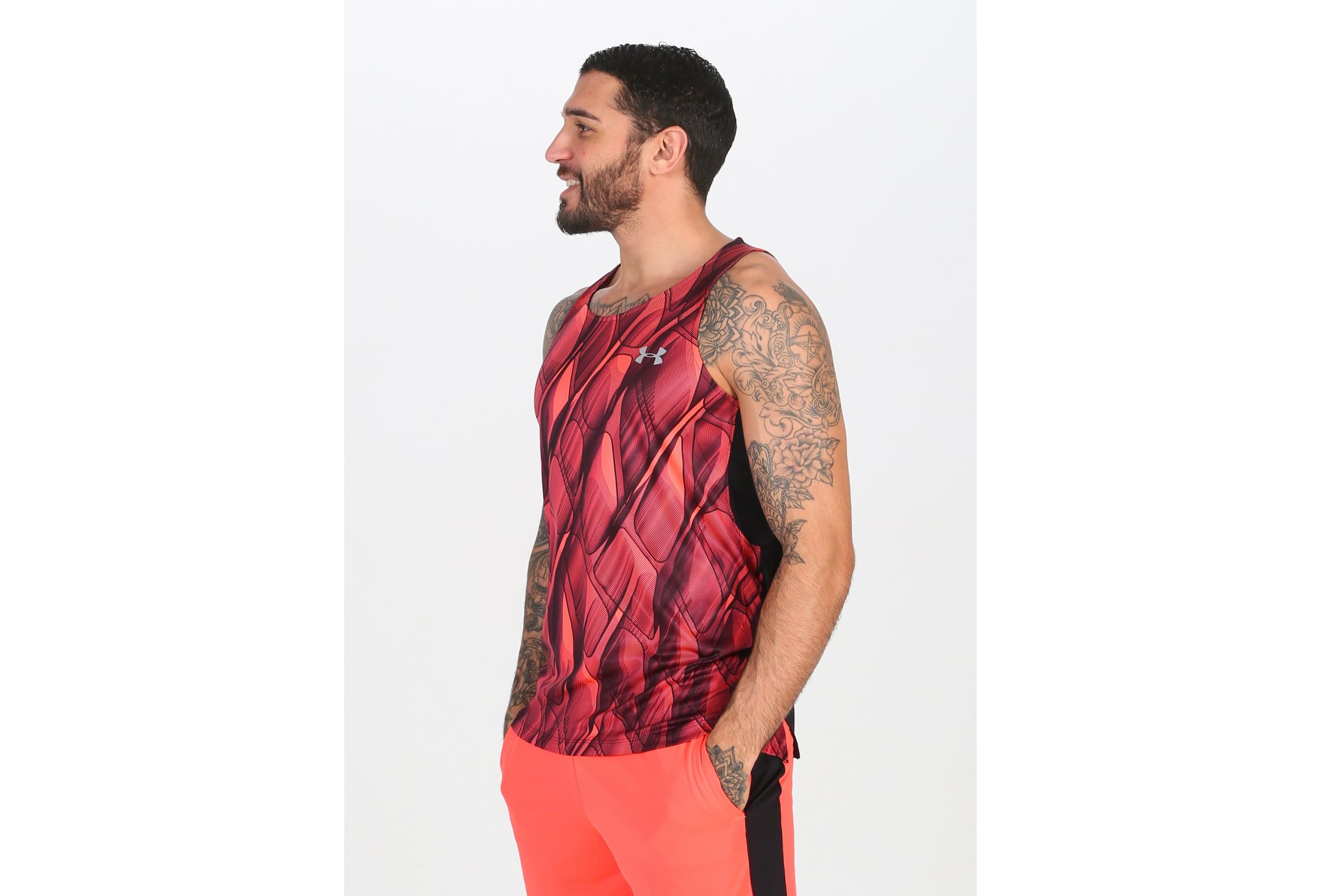 Under Armour camiseta de tirantes Qualifier Iso-Chill