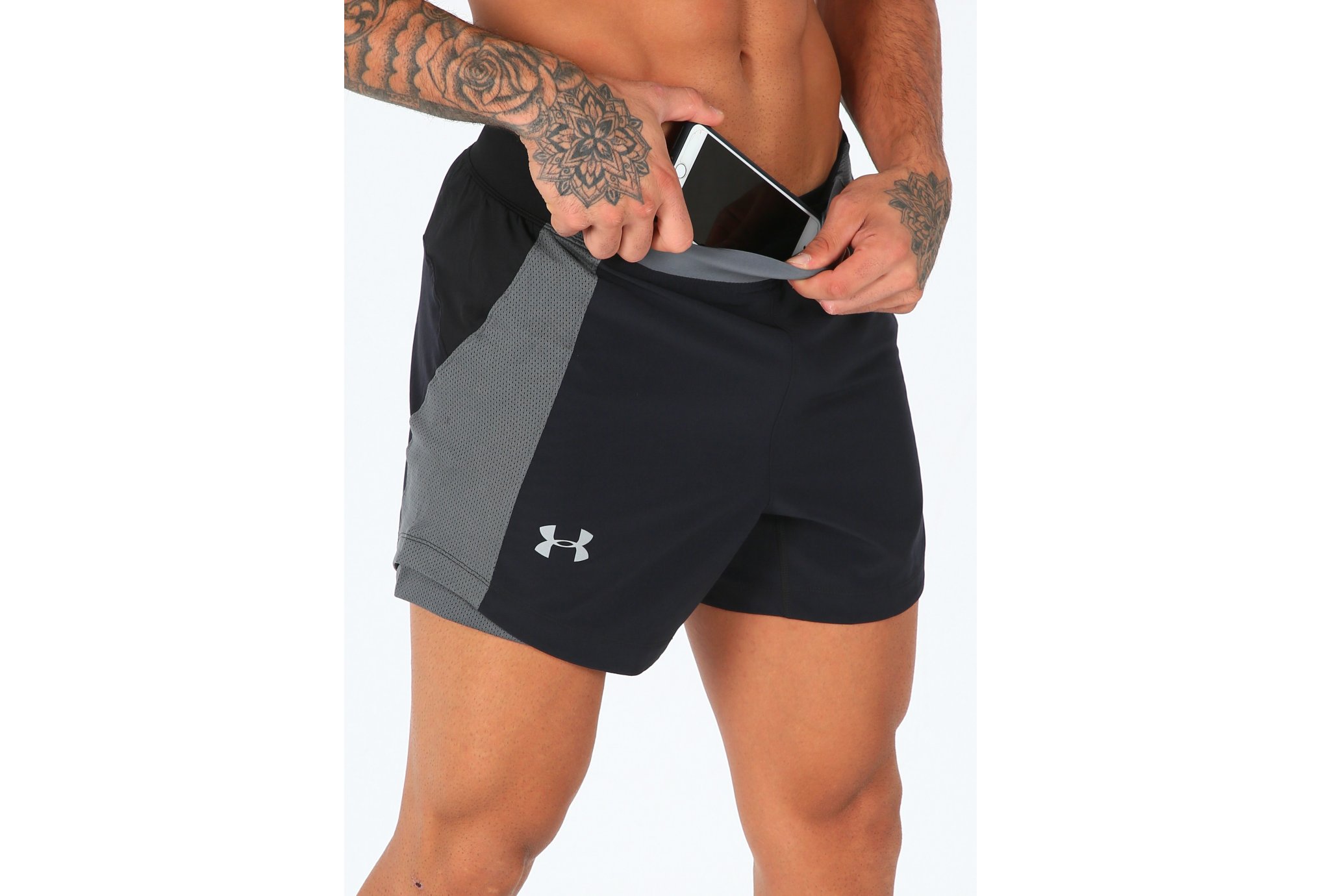 Under Armour pantal�n corto Qualifier Speedpocket