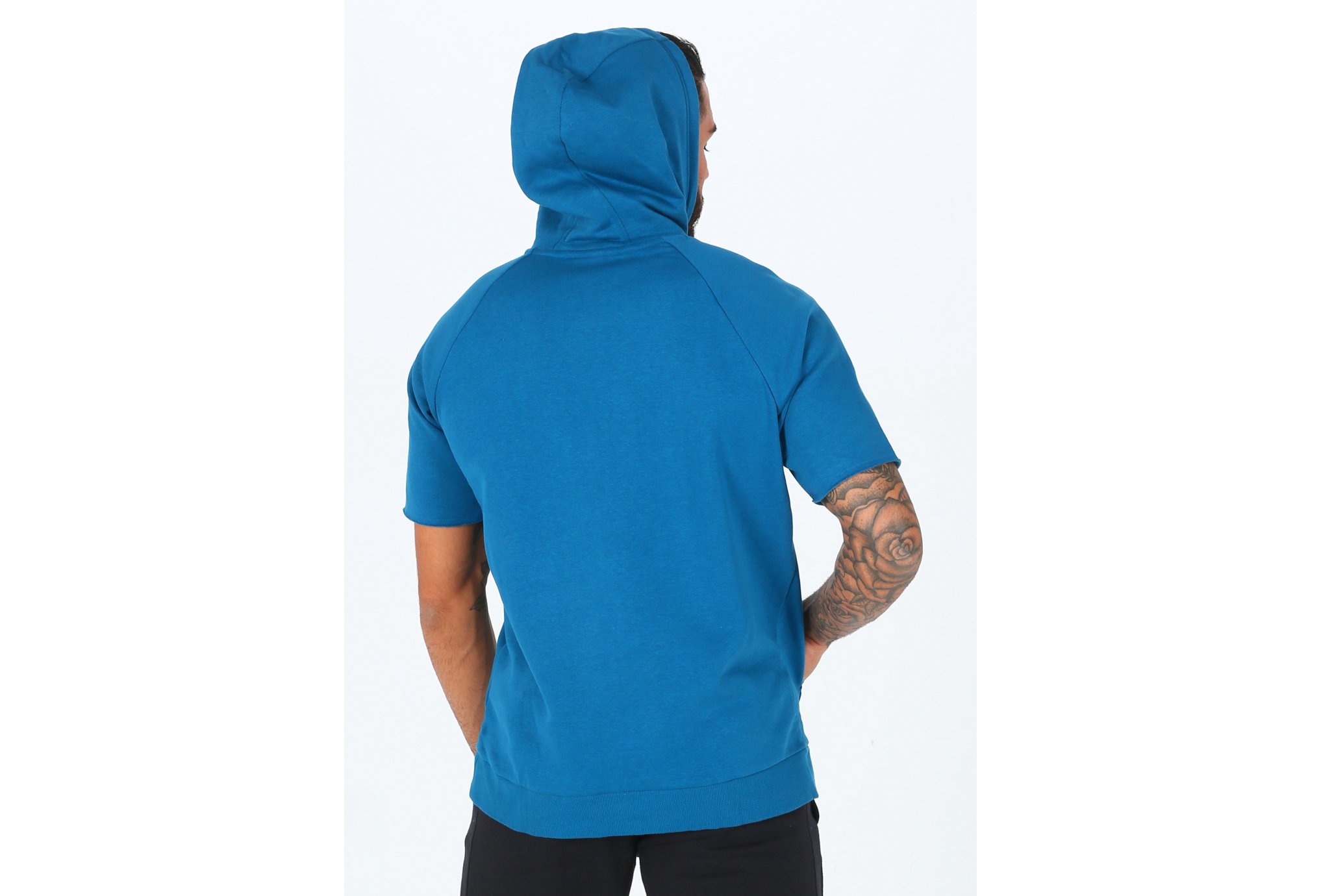 Under Armour sudadera manga corta Rival Fleece Logo