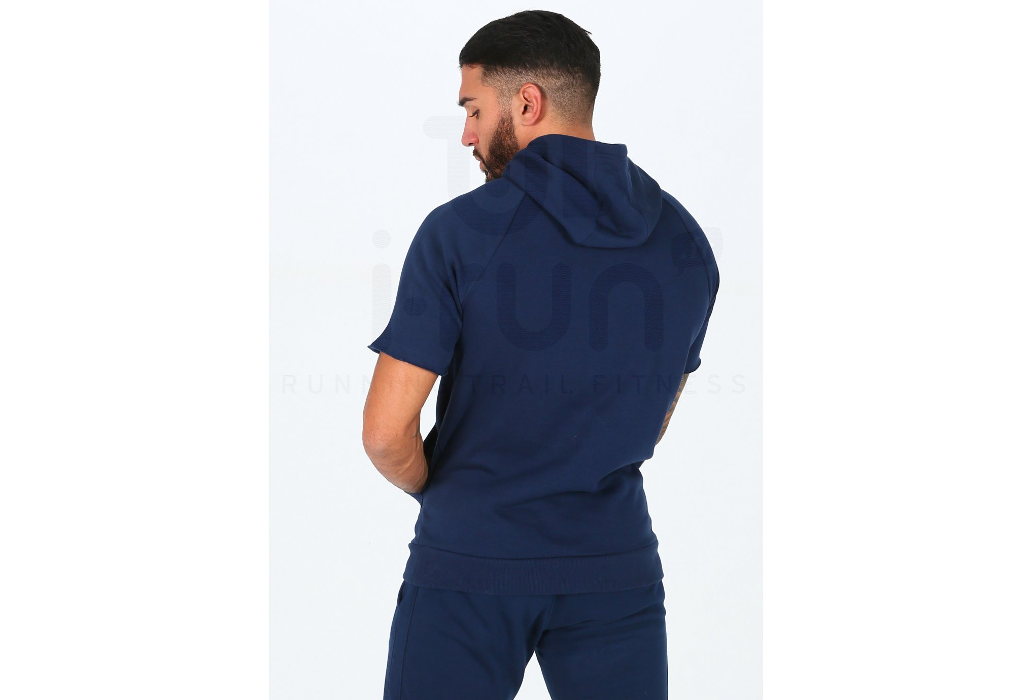 Under Armour sudadera manga corta Rival Fleece Logo