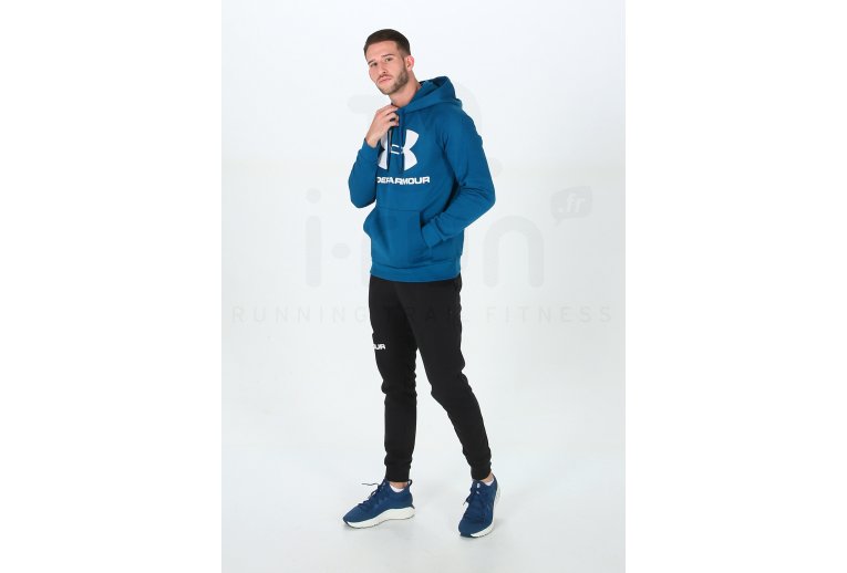 Under Armour sudadera manga corta Rival Fleece Logo