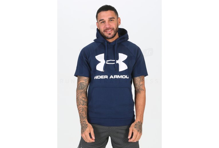 Under Armour sudadera manga corta Rival Fleece Logo