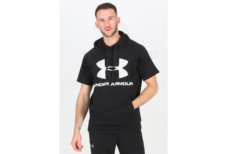 Under Armour sudadera manga corta Rival Fleece Logo