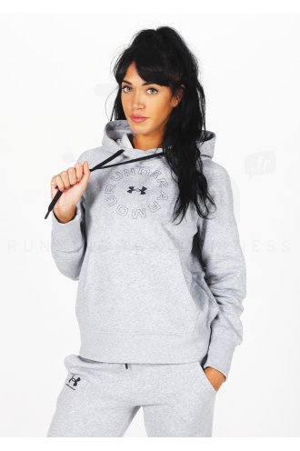 Under Armour Rival Fleece Metallic W 