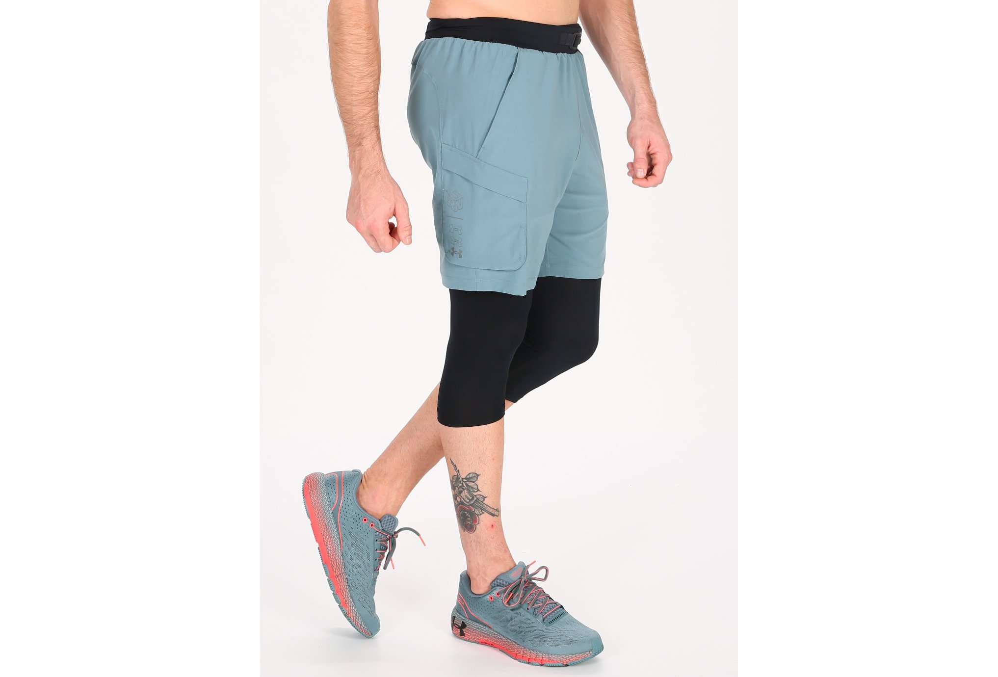 Under Armour Run Anywhere 2 en 1 Herren