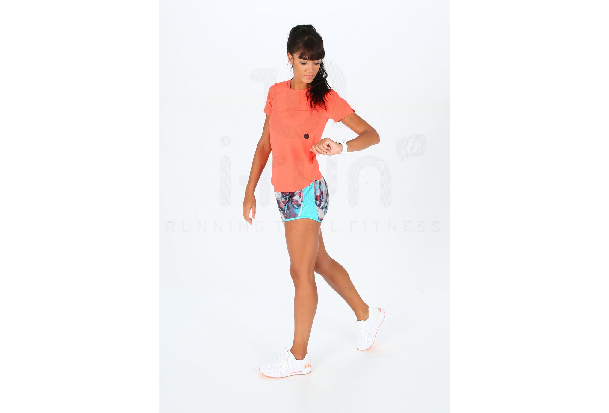 Under Armour camiseta manga corta Rush Run HeatGear