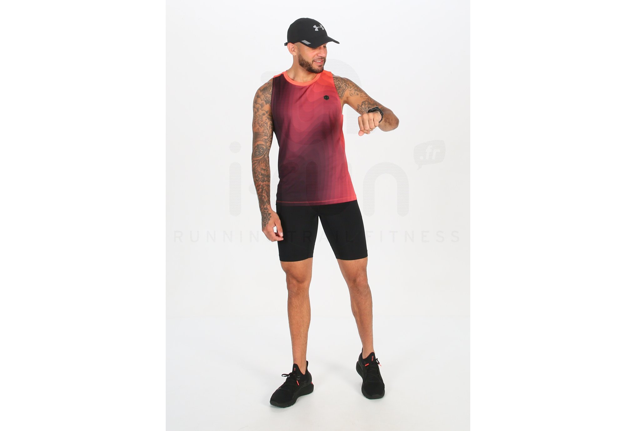 Under Armour camiseta sin mangas Rush Run Track