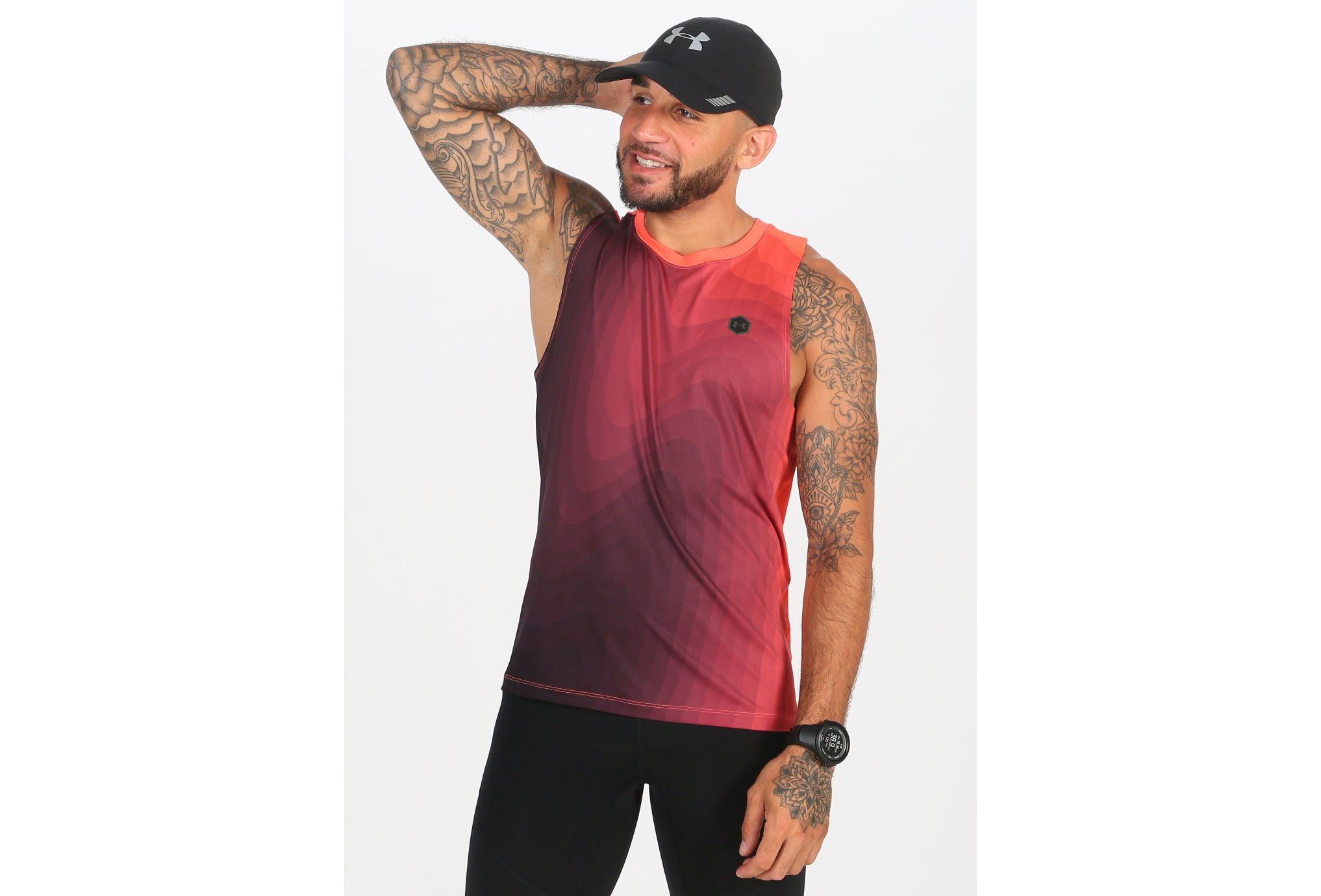 Under Armour camiseta sin mangas Rush Run Track