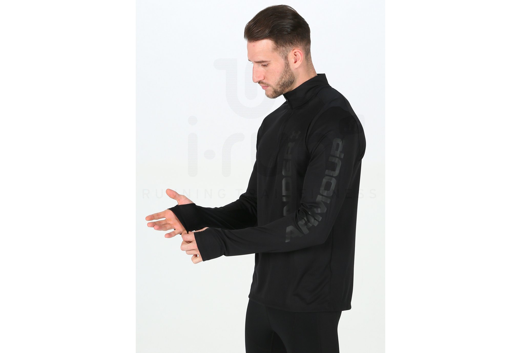 Under Armour camiseta manga larga Speed Stride Split 1/4 Zip