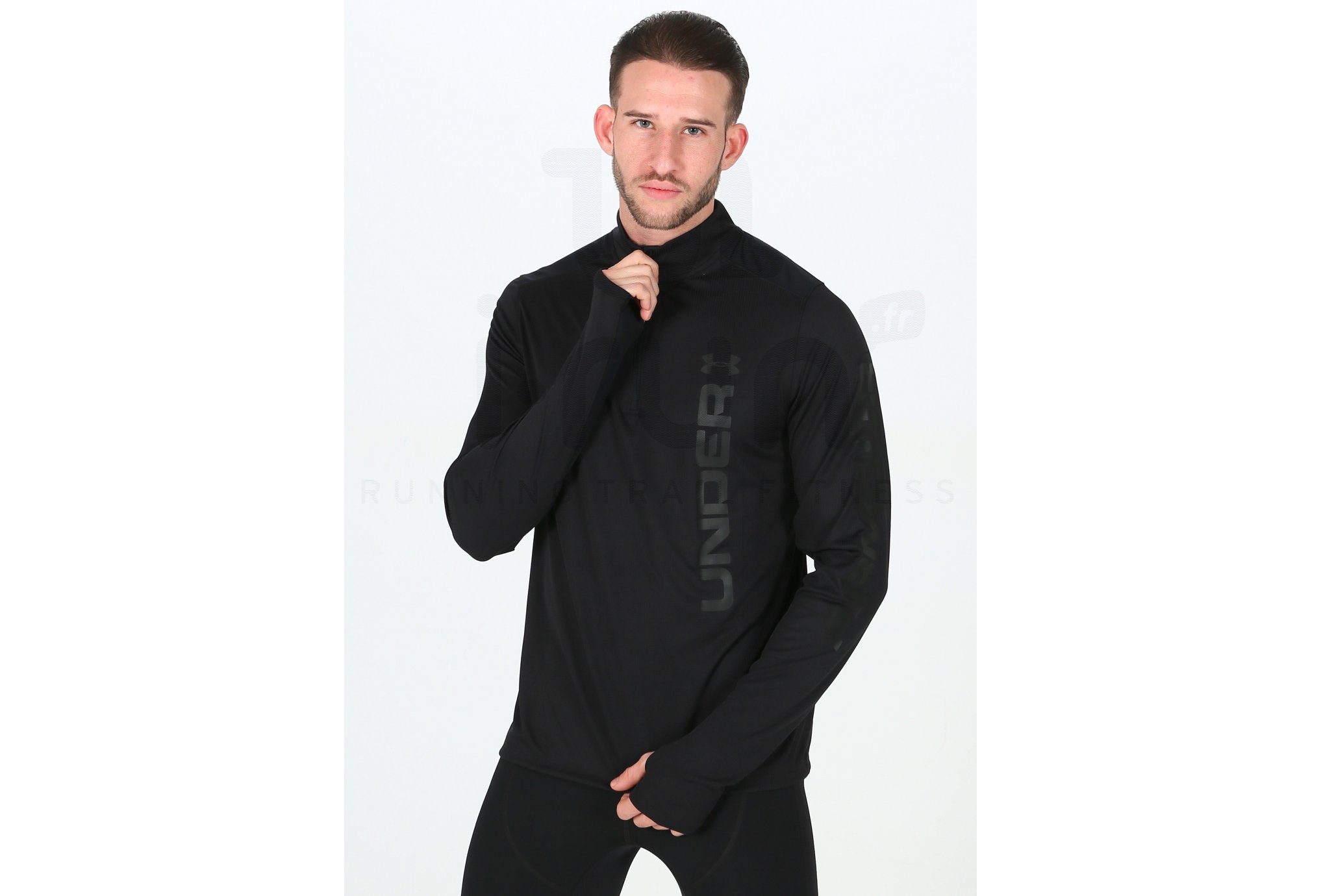 Under Armour camiseta manga larga Speed Stride Split 1/4 Zip