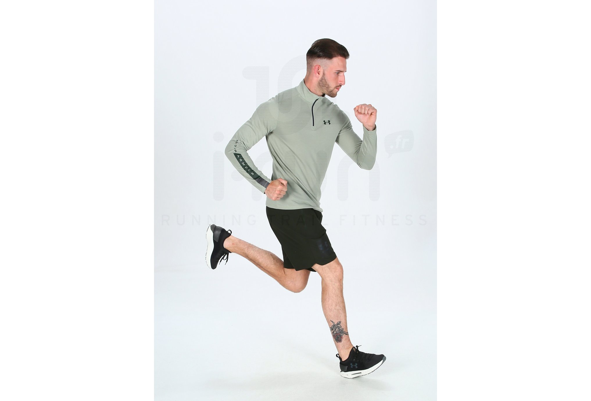 Under Armour Camiseta de manga larga Streaker Novelty 1/4 Zip