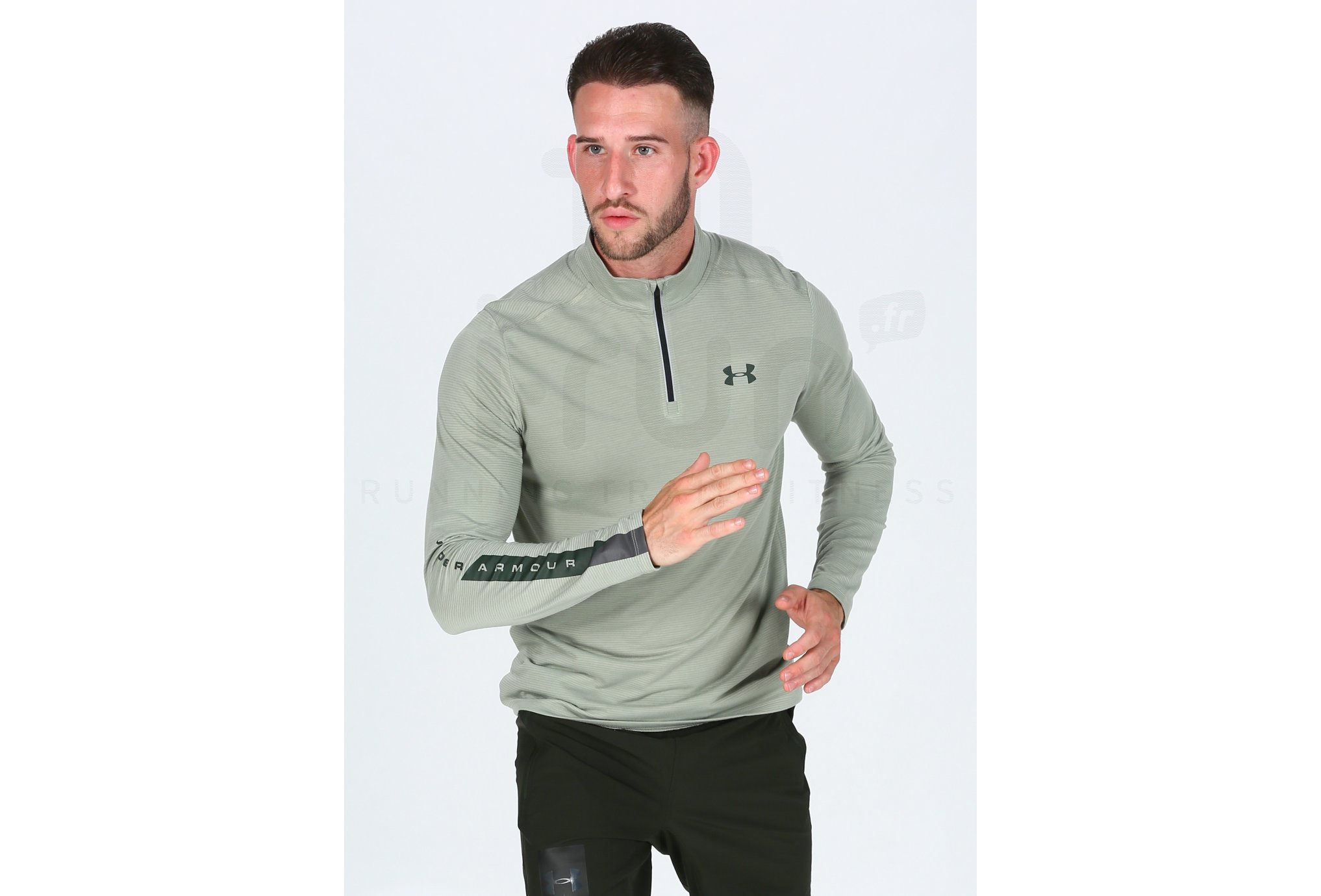 Under Armour Camiseta de manga larga Streaker Novelty 1/4 Zip