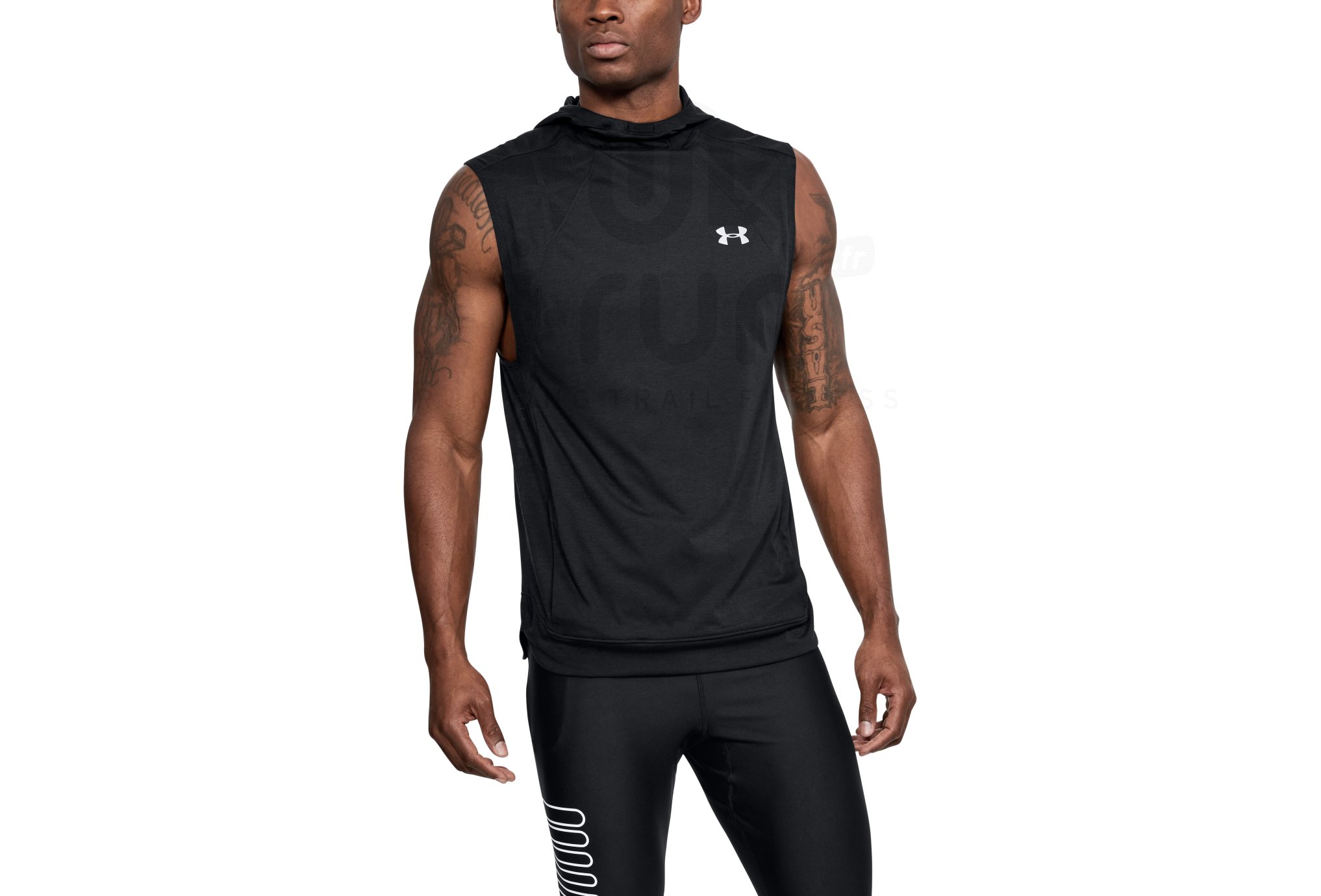 Under Armour Camiseta sin mangas y con capucha Swyft