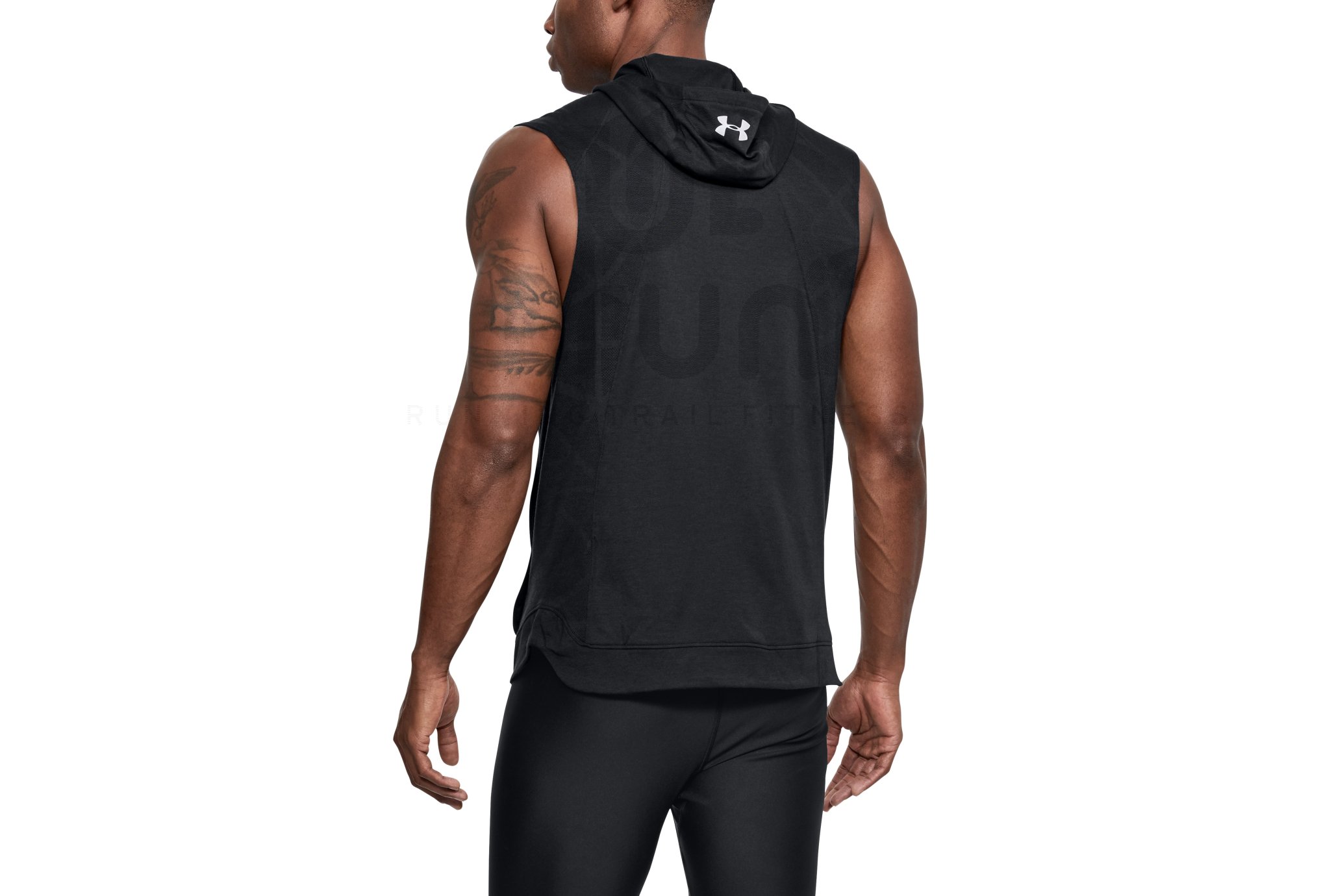 Under Armour Camiseta sin mangas y con capucha Swyft