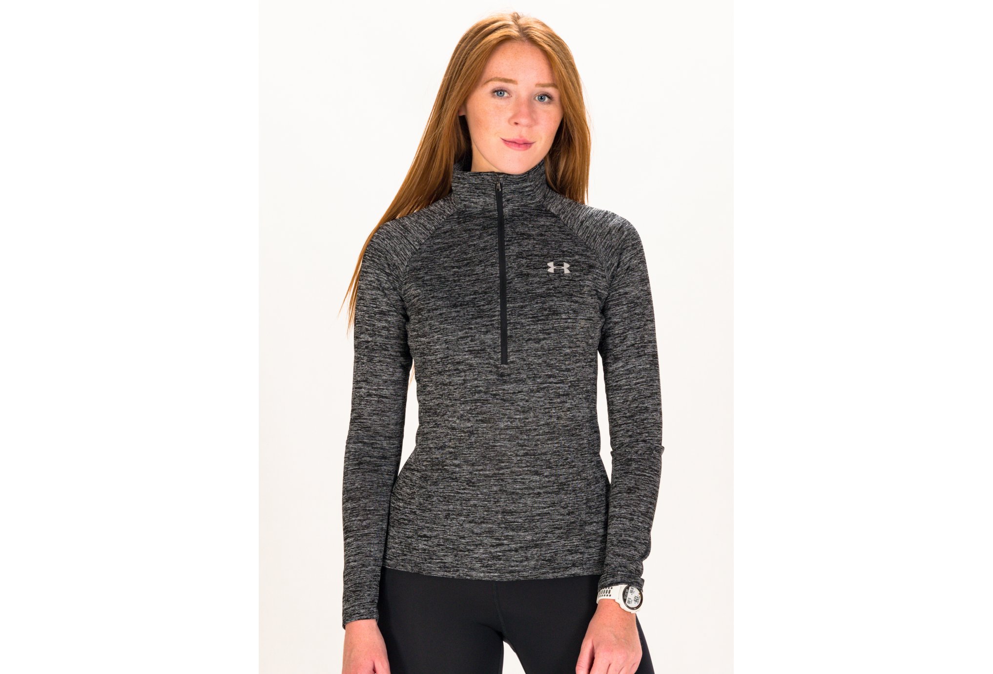 Under Armour Tech 1/2 Zip W vêtement running femme