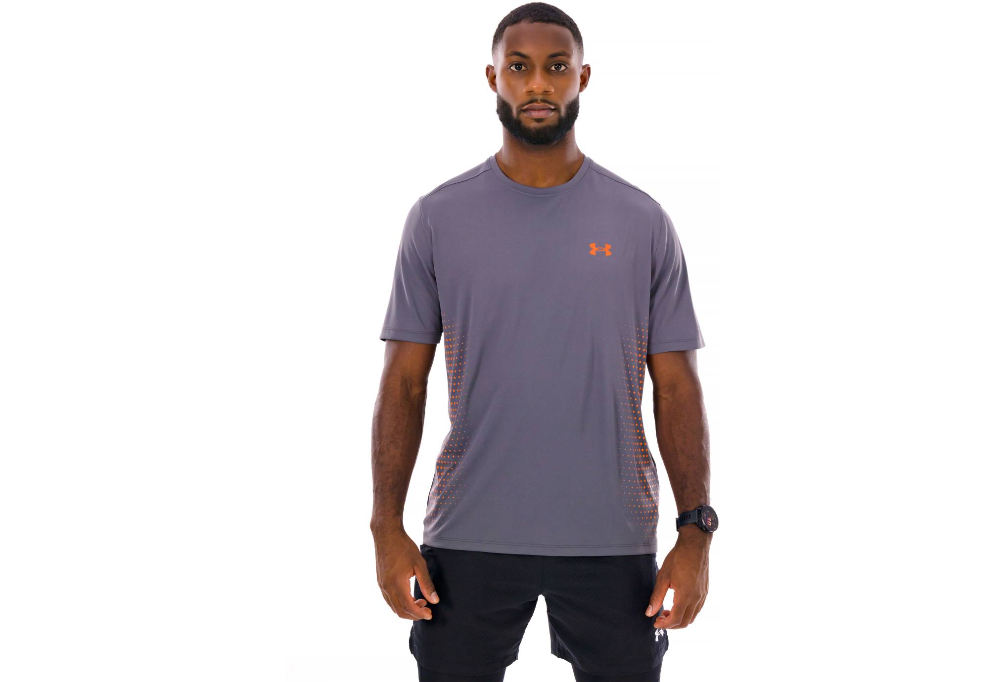 Under Armour ua tech play short sleeve-gry 6009833-025