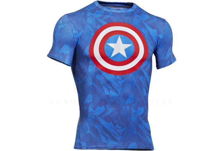 Under Armour Tee-shirt Compression Alter Ego Captain America M 