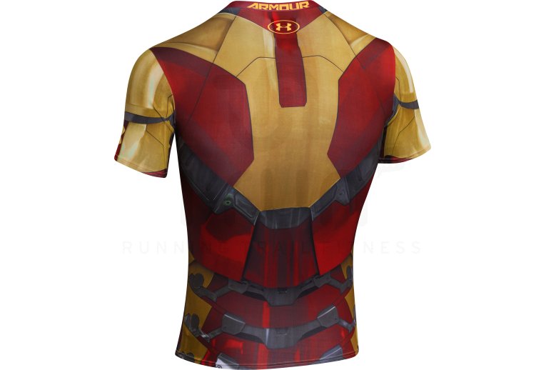 Under Armour Tee-shirt Compression Alter Ego Iron Man M 