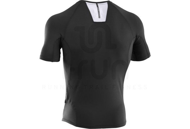 Under Armour Tee-Shirt S/S Colblack Run 1/4 Zip M 