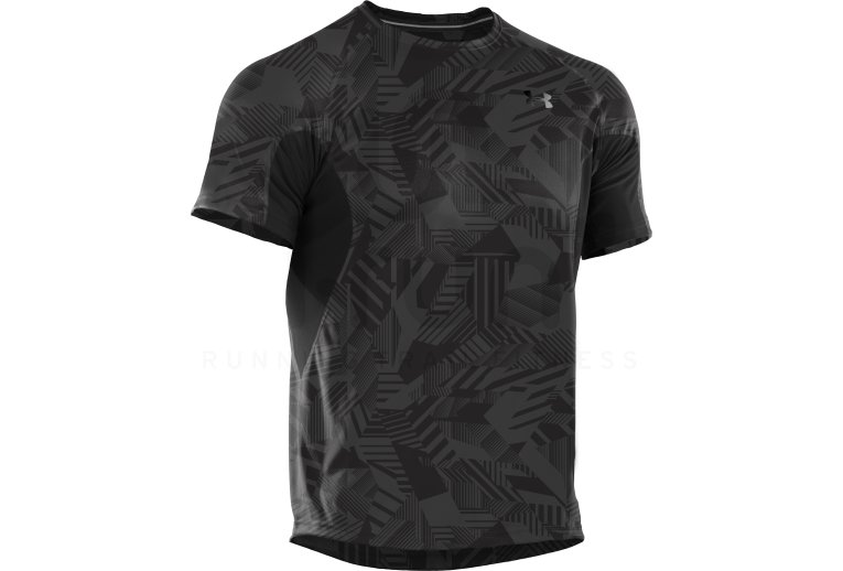 Under Armour Tee-Shirt S/S Coldblack Run M 