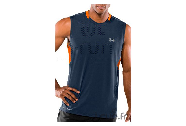 Under Armour Tee-shirt sans manche Coldblack Run M 