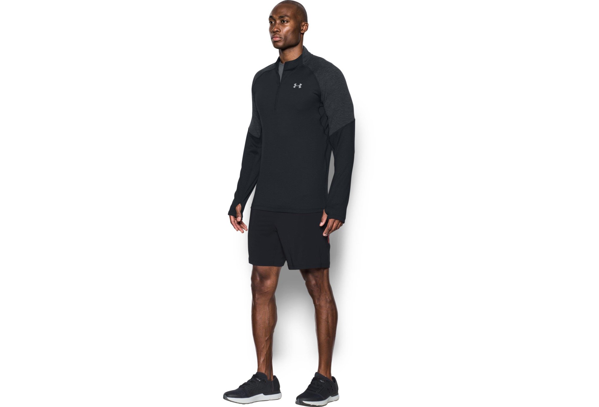 Under Armour Camiseta manga larga Threadborne 1/4 zip