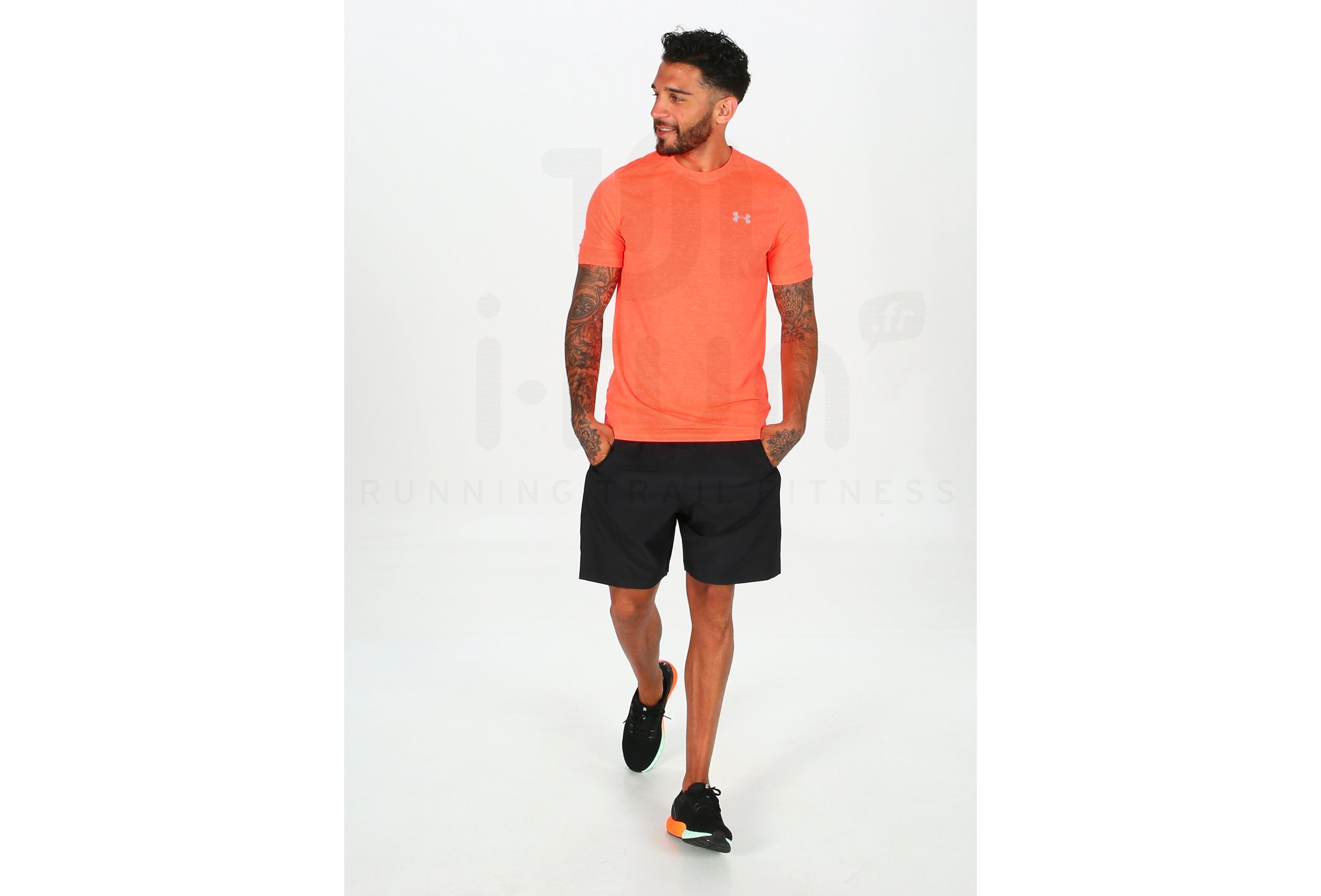 Under Armour Camiseta manga corta Threadborne Fitted Print