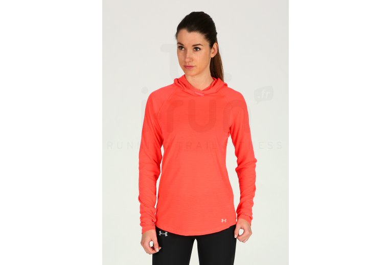 Under Armour Camiseta manga larga Threadborne Streaker Hoodie