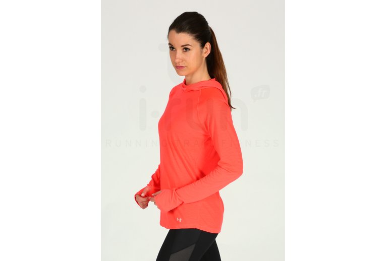 Under Armour Camiseta manga larga Threadborne Streaker Hoodie