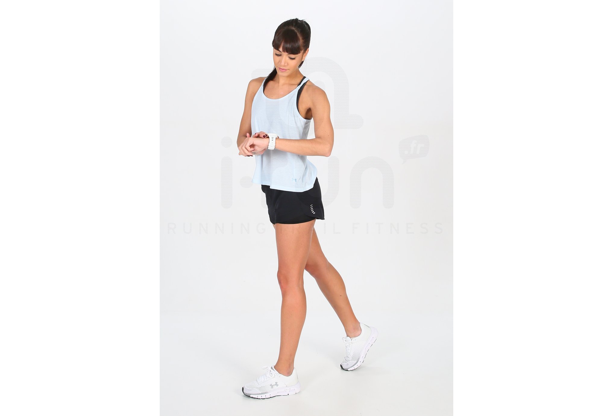 Under Armour Camiseta de tirantes Whisperlight Foldover