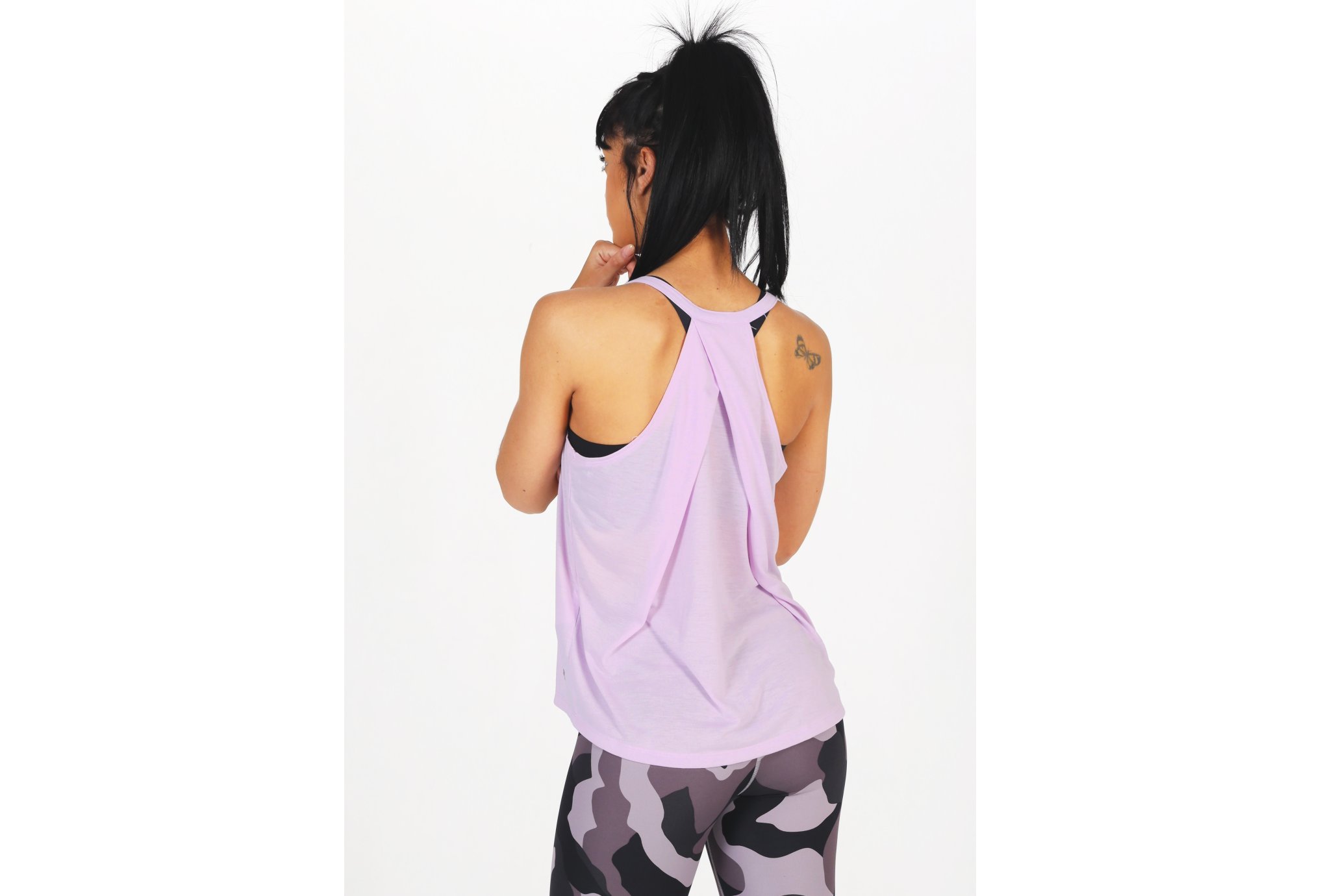 Under Armour Camiseta de tirantes Whisperlight Foldover