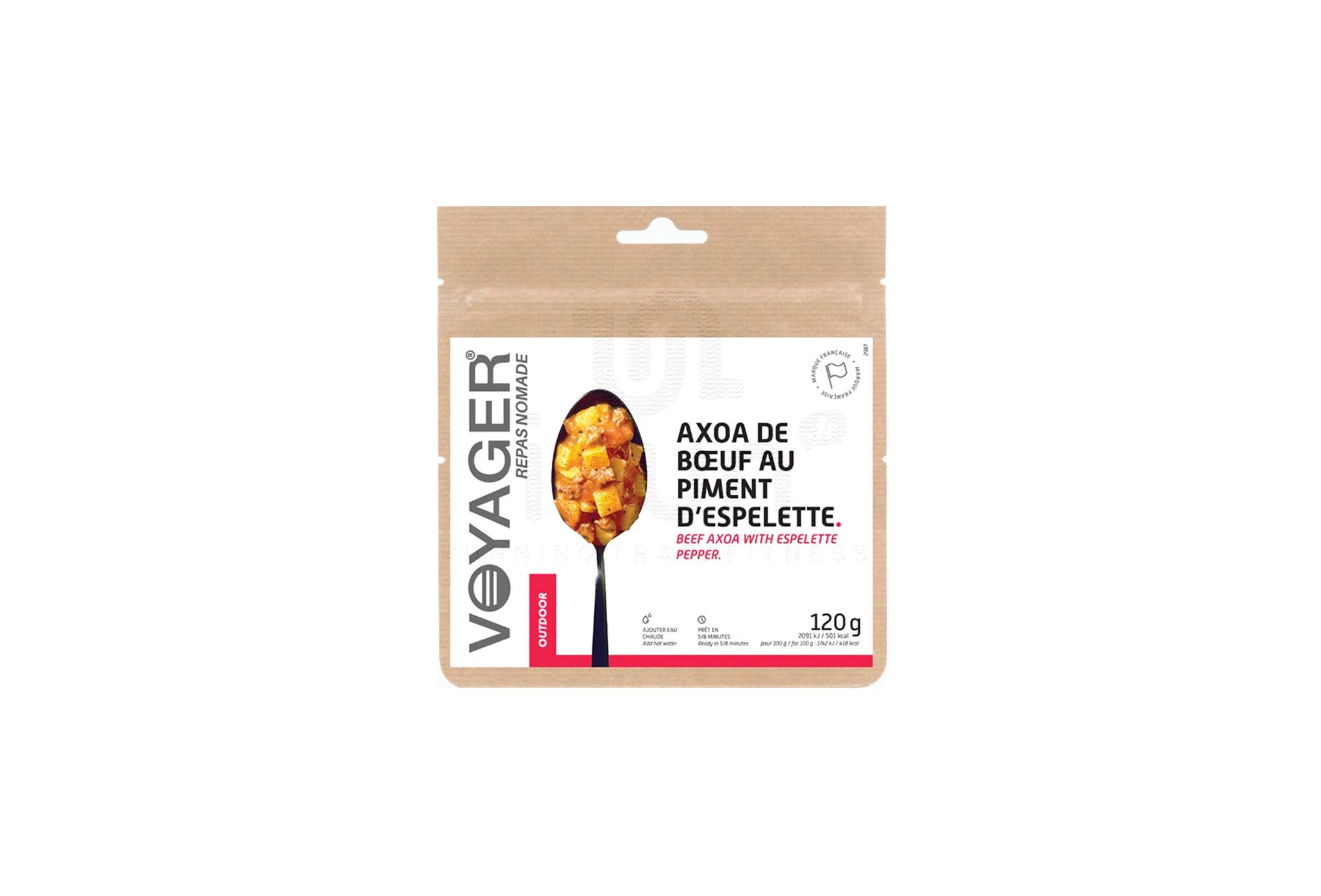 Voyager Axoa de ternera con pimiento de Espelette