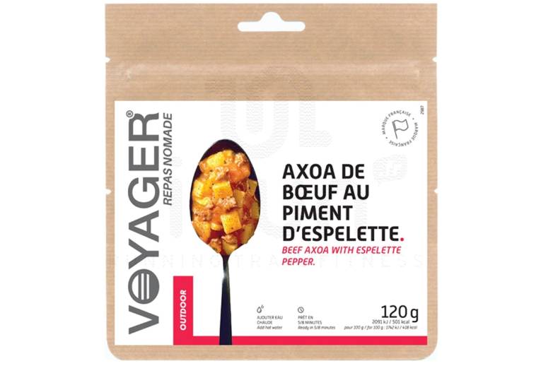 Voyager Axoa de boeuf au piment d'Espelette 
