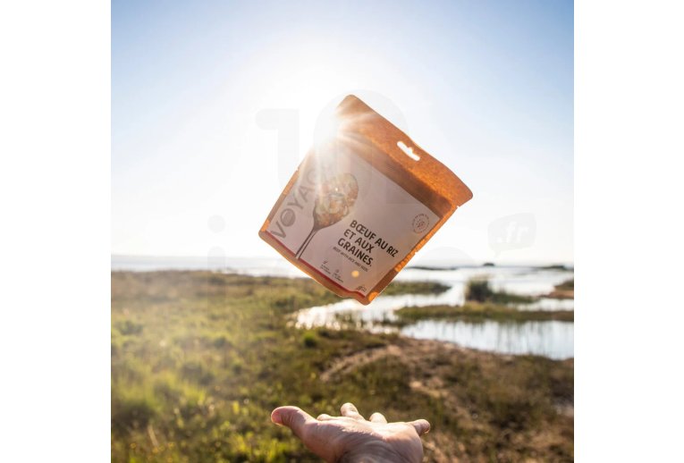 Voyager Boeuf au riz et aux graines