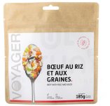 Voyager Carne de boi com arroz e sementes