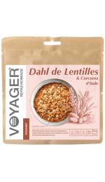 Voyager Dahl de lentilles et curcuma d'Inde