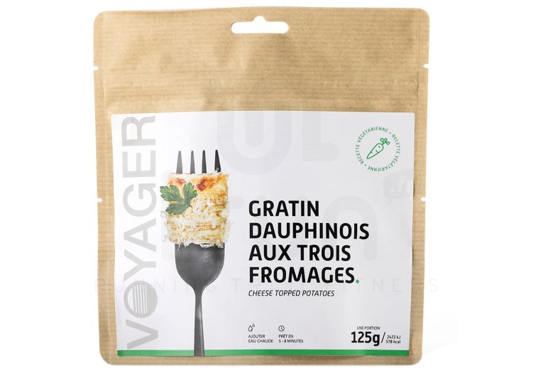 Voyager Three-cheese potato gratin