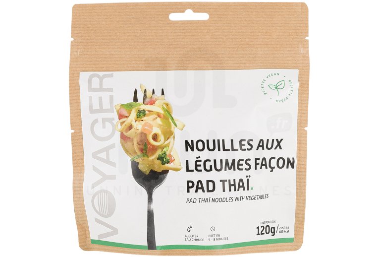 Voyager fideos con verduras estilo pad tha�