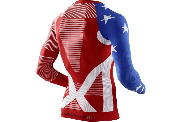 X-Bionic Camiseta Energy Accumulator Evo Patriot Edition