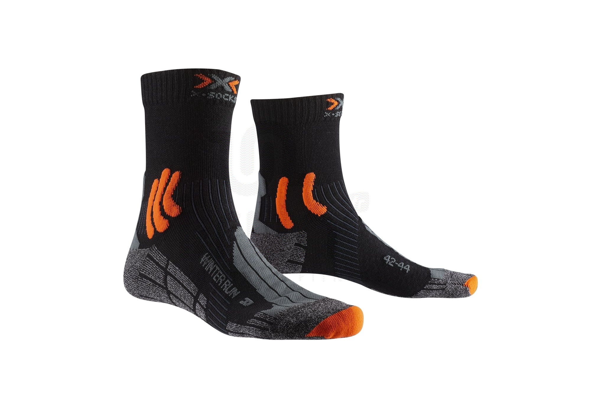 X-Socks 2 paires Winter Run 4.0